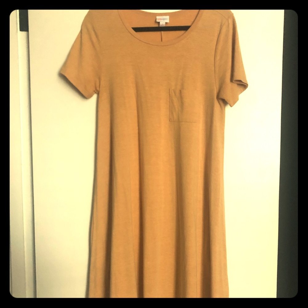 Yellow Lularoe Carly